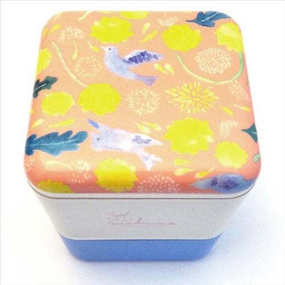 Double Layer Lunch Box  - Sky Blue