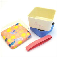 Double Layer Lunch Box  - Sky Blue