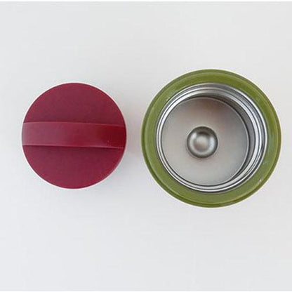 ZELT Stainless Steel Food Container - Small Red