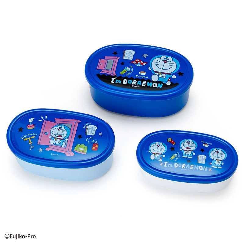 I'm DORAEMON Container set of 3 by SKATER 61539-1