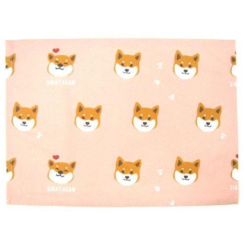 Shiba Inu placemat - Pink