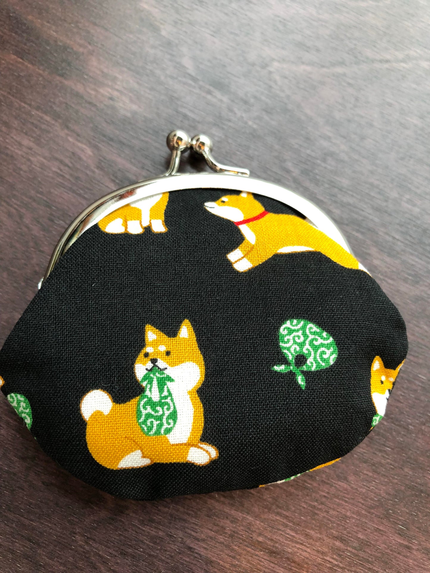 Shiba Inu Pouch - Black