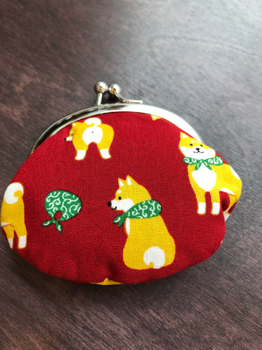 Shiba Inu Pouch - Red