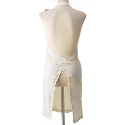 Indigo Apron  - Ivory
