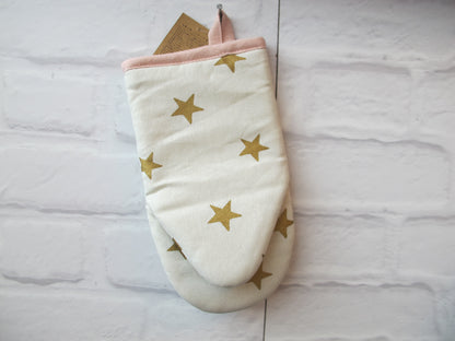Oven Mitt - Golden Star