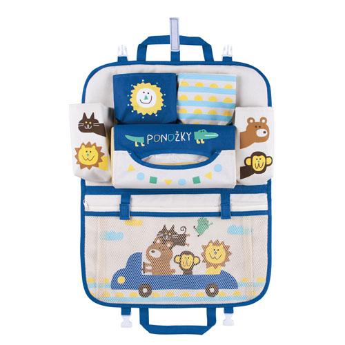 Car back seat organizer - Blue