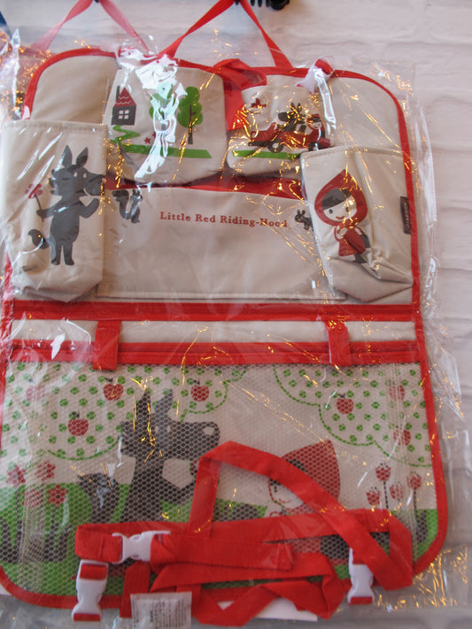 Car back seat organizer - Red