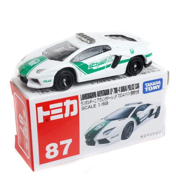 Tomica 87 Lamborghini Aventador LP 700-4 Dubai Police Car – Tokyo Station