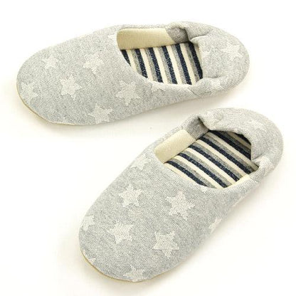Star pattern slipper - Grey