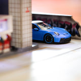 MINICHAMPS64 1/64 PORSCHE 911 GT3 (992) 2021 - SHARK BLUE 643061003