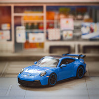 MINICHAMPS64 1/64 PORSCHE 911 GT3 (992) 2021 - SHARK BLUE 643061003