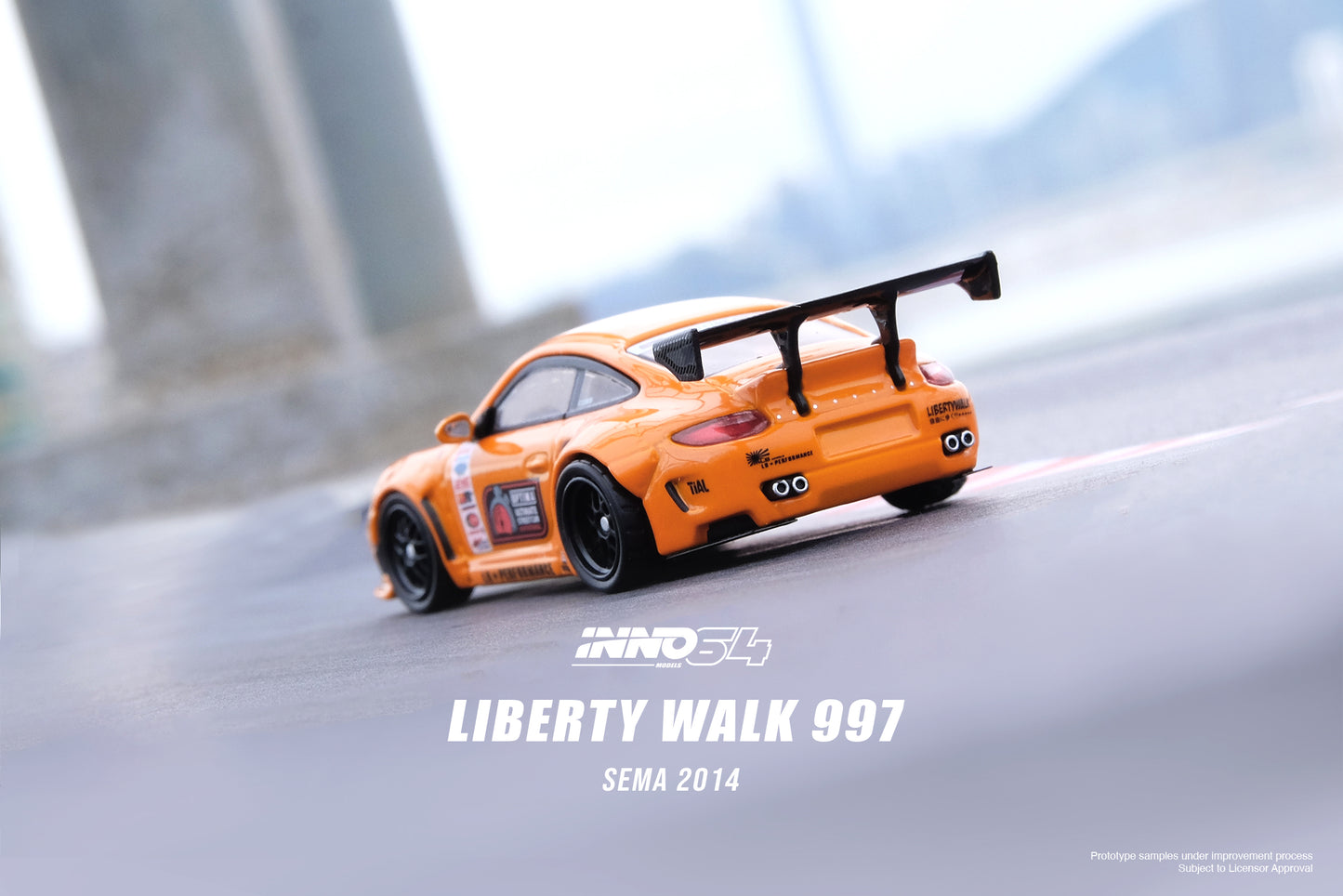 INNO64 1/64 LIBERTY WALK 997 SEMA 2014 IN64-997LB-SEMA