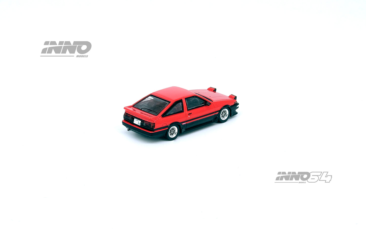 INNO64 1/64 TOYOTA SPRINTER TRUENO AE86 Red IN64-AE86T-RED