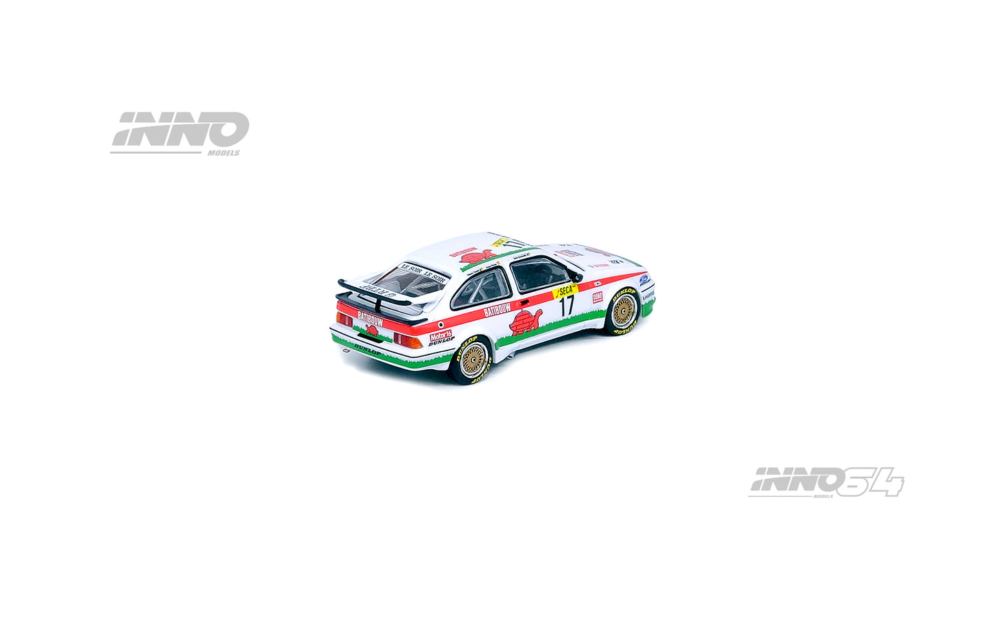 INNO64 1/64 FORD SIERRA RS COSWORTH #17 WTCC 1984 SPA 24 HEURES IN64-RS500-BATI