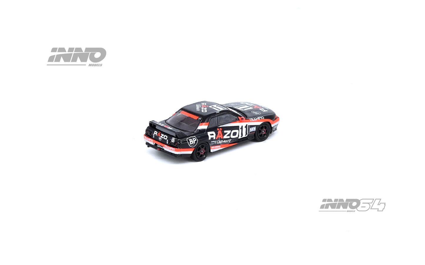 INNO64 1/64 NISSAN SKYLINE GT-R (R32) #11 "RAZO TAMPIO" Japan Super N1 Endurance Race 1994 IN64-R32-RAZO