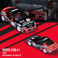 PREORDER INNO64 1/64 TOYOTA GT86 #1 "ADVAN" GAZZO RACING 86/BRZ Race 2016 IN64-GT86-AD (Approx. Release Date : May 2020)