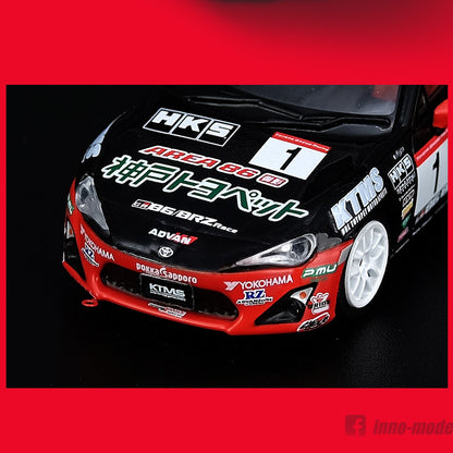 PREORDER INNO64 1/64 TOYOTA GT86 #1 "ADVAN" GAZZO RACING 86/BRZ Race 2016 IN64-GT86-AD (Approx. Release Date : May 2020)