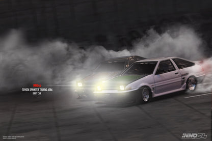 INNO64 1/64 TOYOTA SPRINTER TRUENO AE86 Drift Car IN64-AE86T-DC