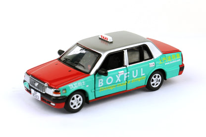 Tiny City 72 Die-cast Model Car – Toyota Crown Comfort Taxi (Boxful Version) 豐田皇冠Comfort的士（Boxful版）ATC64108