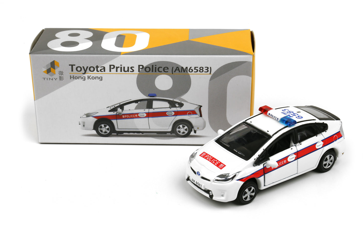 Tiny City 80 – Toyota Prius Police 豐田 Prius 警車