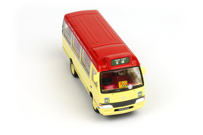 TINY 微影 08 Toyota Coaster Red Light Bus (Kwun Tong) 豐田 Coaster 紅色小巴（官塘）