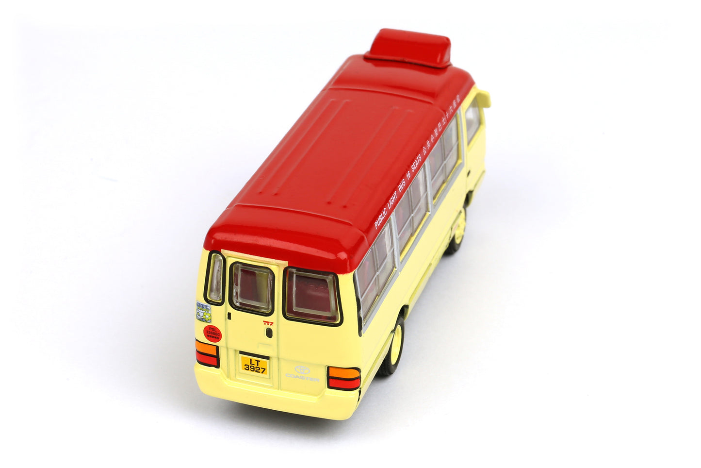TINY 微影 08 Toyota Coaster Red Light Bus (Kwun Tong) 豐田 Coaster 紅色小巴（官塘）