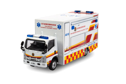 PREORDER Tiny City 73 ISUZU N Series Paramedic Equipment Tender (PET) 五十鈴 N系列 救護輔助醫療裝備車 ATC64276 (Release Date : Feb 2020)