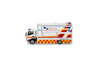 PREORDER Tiny City 73 ISUZU N Series Paramedic Equipment Tender (PET) 五十鈴 N系列 救護輔助醫療裝備車 ATC64276 (Release Date : Feb 2020)