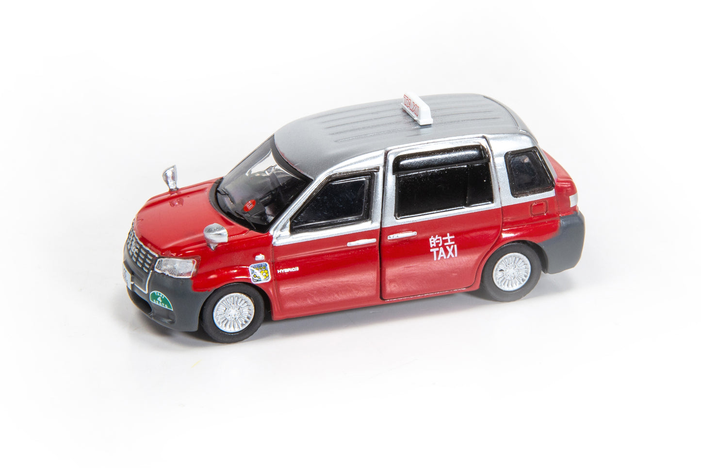 Tiny City 178 Die-cast Model Car – Toyota Comfort Hybrid Taxi Hong Kong (Urban) 豐田混合動力的士 ATC64359