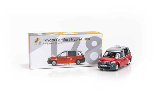 Tiny City 178 Die-cast Model Car – Toyota Comfort Hybrid Taxi 豐田混合動力的士 ATC64359