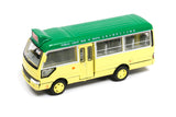 TINY 微影 25 Toyota Coaster Public Light Bus (Sai Kung 1A) 豐田 Coaster 綠色小巴（西貢碼頭1A）ATC64406