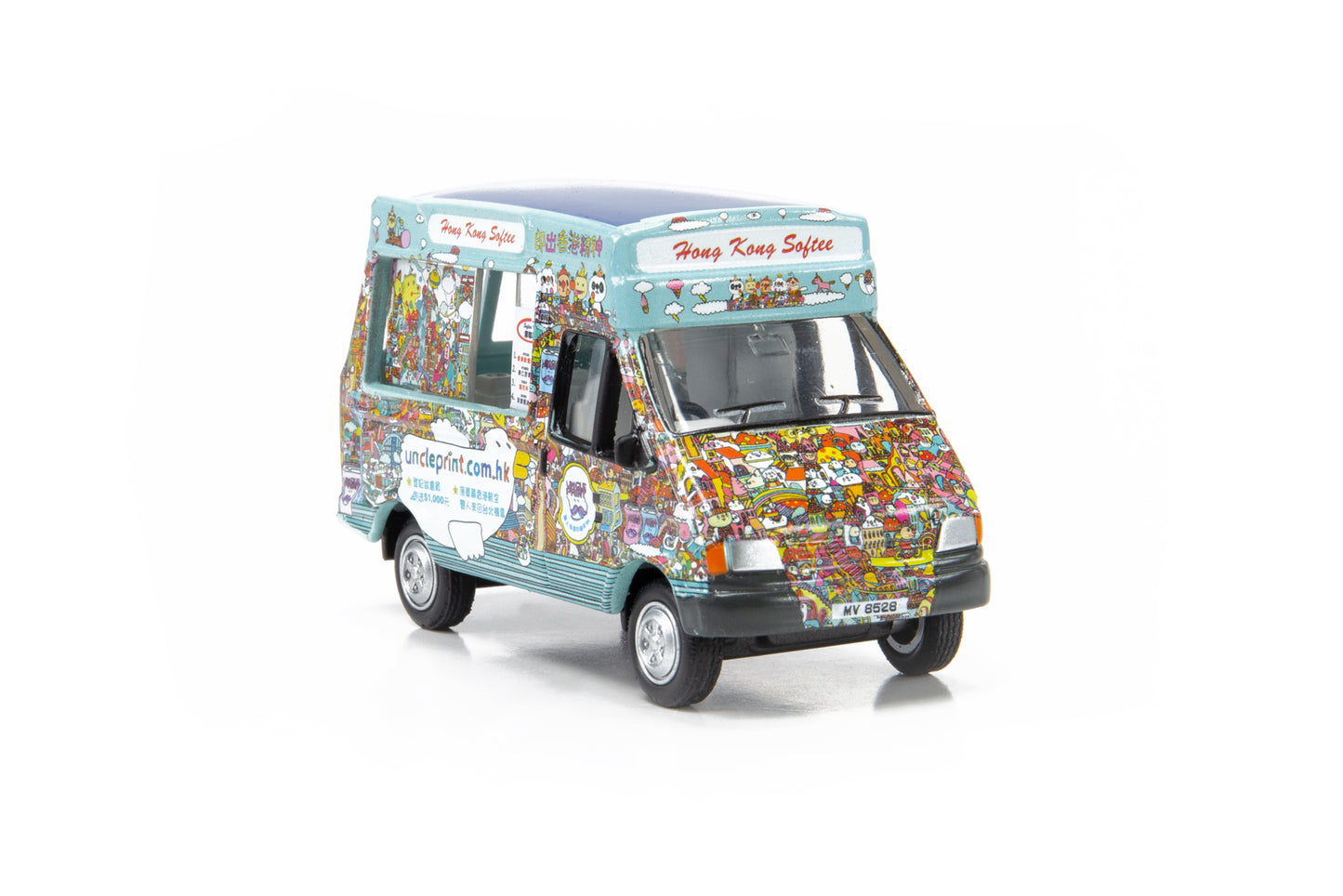 Tiny 60 Uncle Print Ice Cream Van