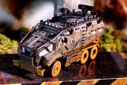 TINY 微影 明日戰記裝甲車 泥濘舊化連士兵人偶 Warriors of Future Armoured Vehicle Mud Weathered with Figure ATC65432