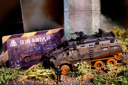 TINY 微影 明日戰記裝甲車 泥濘舊化連士兵人偶 Warriors of Future Armoured Vehicle Mud Weathered with Figure ATC65432