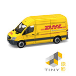 PREORDER TINY 微影  MERCEDES-BENZ Sprinter DHL ATC65675 (Approx. Release Date : DECEMBER 2022 subject to manufacturer's final decision)