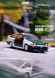 INNO64 1/64 TOYOTA SPRINTER TRUENO AE86 "Drift Car" With Carbon doors IN64-AE86T-TK