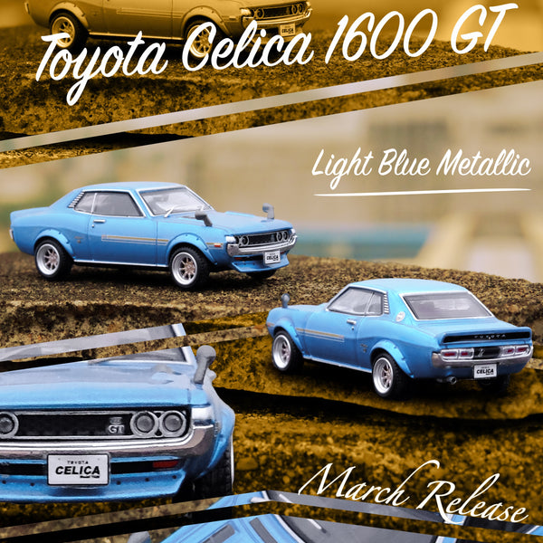 INNO64 1/64 TOYOTA CELICA 1600 GT (TA22) Metallic Blue IN64-1600GT-MBL