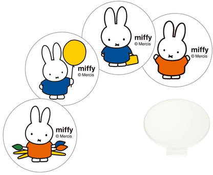 THERMOS miffy Customized Plate with sticker set