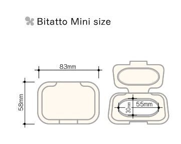 Bitatto ~ The Very Hungry Caterpillar Reusable Baby Wipes Lid - Caterpillar & Strawberry (Mini Size)