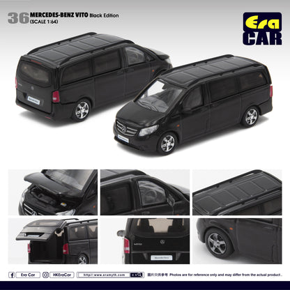 ERA CAR 36 1/64 Mercedes-Benz Vito - Black Edition MB20VITRN36