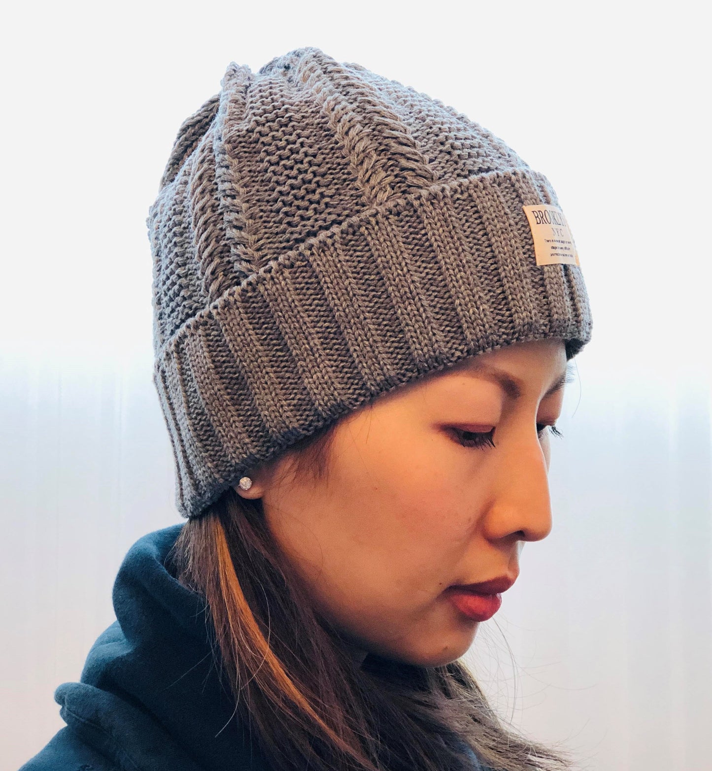 BROOKLYN NYC Beanie - Grey 2018-CR51015-GY