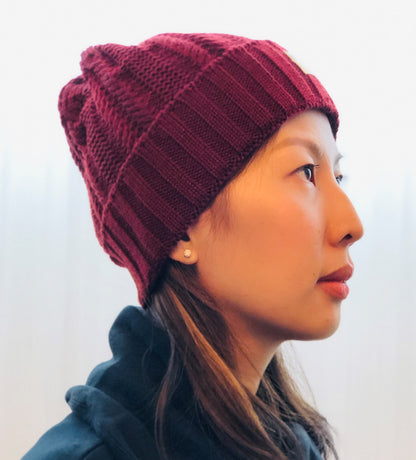BROOKLYN NYC Beanie - RED 2018-CR51015-WI
