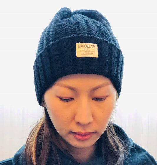 BROOKLYN NYC Beanie - Black 2018-CR51015-BK