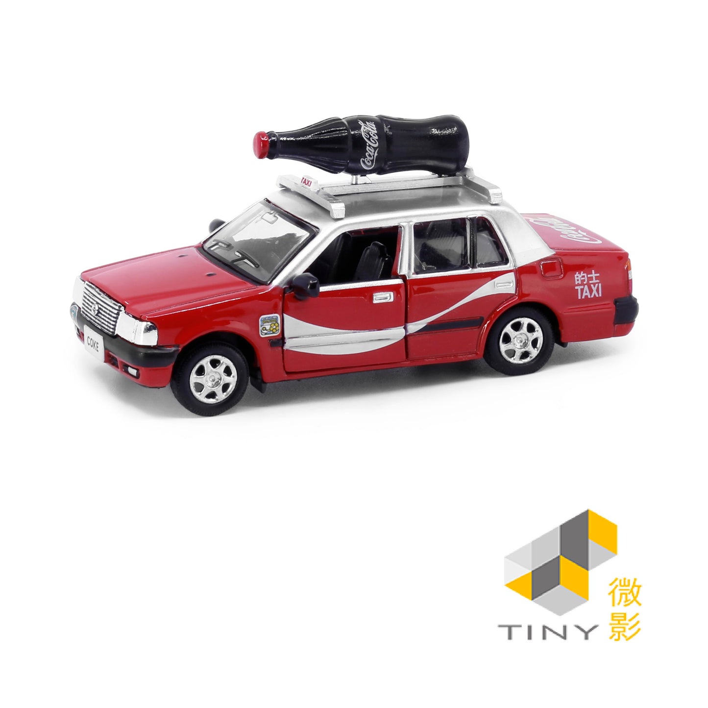 TINY 微影 Toyota Crown Comfort Urban Taxi Coke Cola COKE001