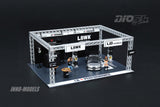 DIO64 by INNO 1/64 LBWK Auto Salon Diorama  Included 997 LBWK Chrome and 3 figures DIO64-001