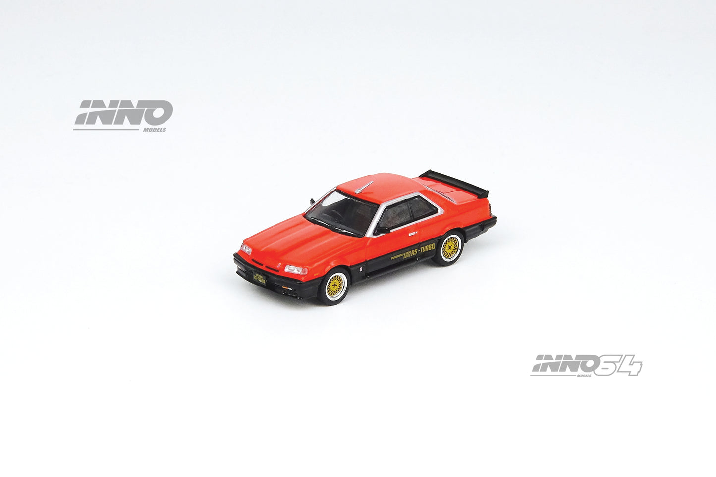 INNO64 1/64 NISSAN SKYLINE 2000 TURBO RS-X (DR30) Red/Black IN64-R30-RED
