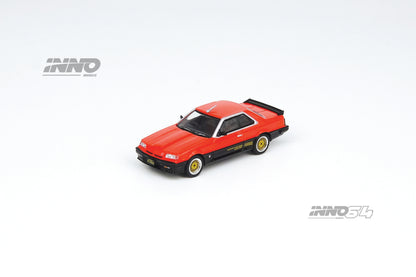 INNO64 1/64 NISSAN SKYLINE 2000 TURBO RS-X (DR30) Red/Black IN64-R30-RED
