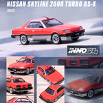 INNO64 1/64 NISSAN SKYLINE 2000 TURBO RS-X (DR30) Red/Silver IN64-R30-RESL