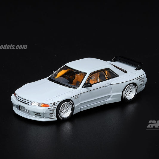 PREORDER INNO64 1/64 NISSAN GT-R R32 PANDEM Matt Grey IN64-R32P-MG (Release Date : FEB-2020)
