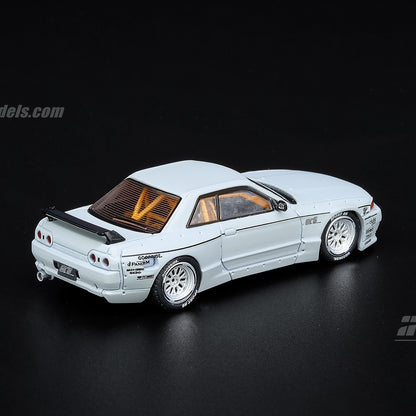 PREORDER INNO64 1/64 NISSAN GT-R R32 PANDEM Matt Grey IN64-R32P-MG (Release Date : FEB-2020)